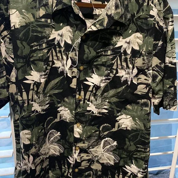 Vintage Summa Hawaiian Button Down Shirt. Perfect! NWOT - Picture 1 of 2